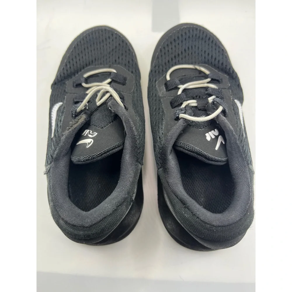 Nike Air Max 270 Kids Black White Sneakers Shoes‎ Athletic Size Youth